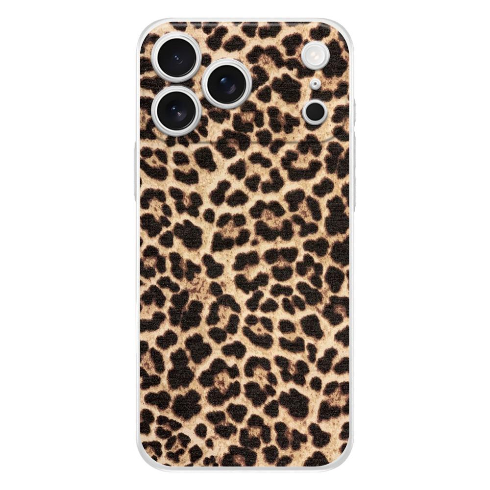 Soft Phone Case For iPhone 17 Air 16E 16 11 15 14 Pro MAX 12 13 7 8 Plus SE Easter Cover Protection Sexy Trendy Leopard Print