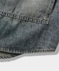 Dimiteulibeullaeg Double Knee Denim Short Sleeve Shirt_Dust Indigo