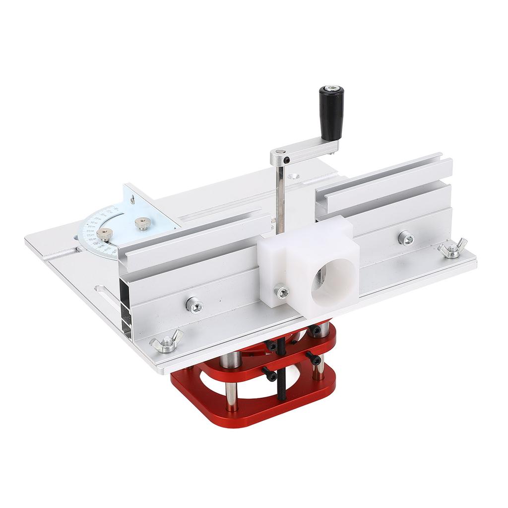 Router Table Lift System 51mm Lifting Stroke Manual Router Lift Kit for Engraving Slotting Trimming Chamfering