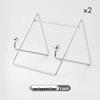 Sleek Metal Desktop Reading Stand - Portable Book Rack