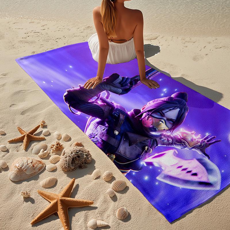 1PC Space Explorer Adventure Beach Towel - Soft, Absorbent Microfiber, Lightweight, Ideal for The Beach, Parties, Travel, Camping fan gifts