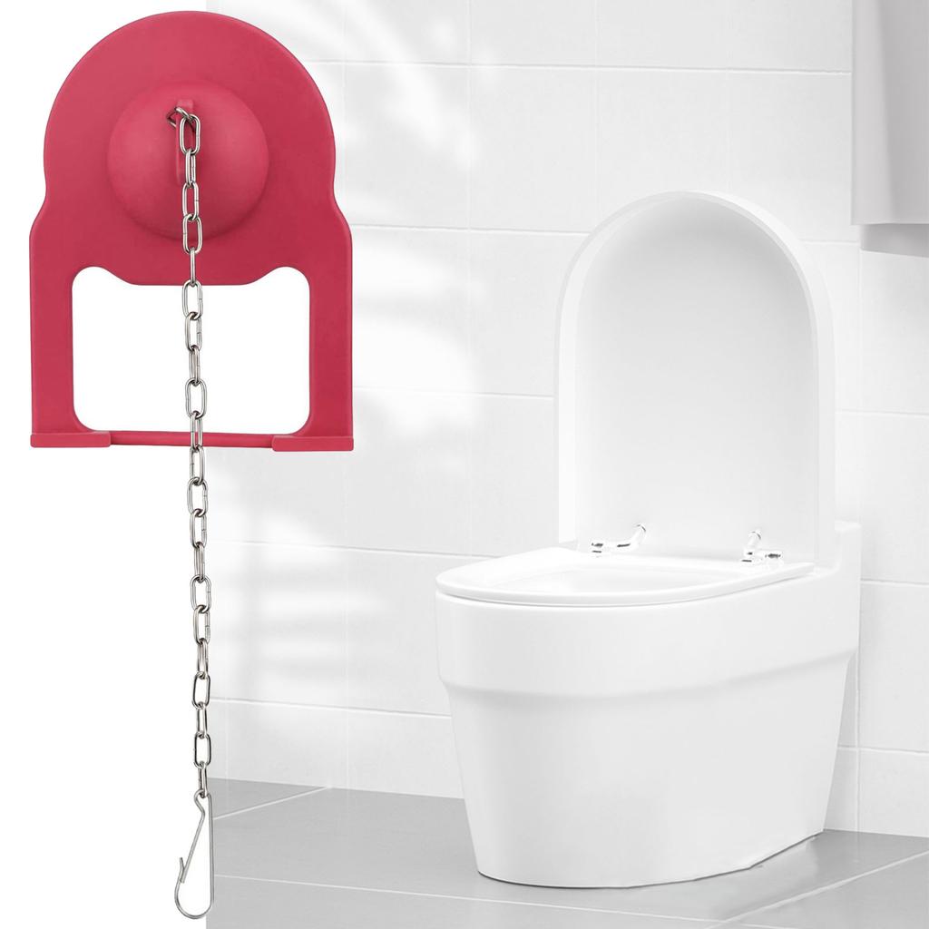 2 Piezas Universales Aleta de Inodoro de Repuesto Aleta de Inodoro de Goma de Alto Rendimiento para la Mayoría de Tanques de Inodoro Estándar