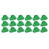 100 PCS Garden Shed Clamps Plastic Stable Versatile Film Shading Net Clips for Greenhouse 16mm 0.63in