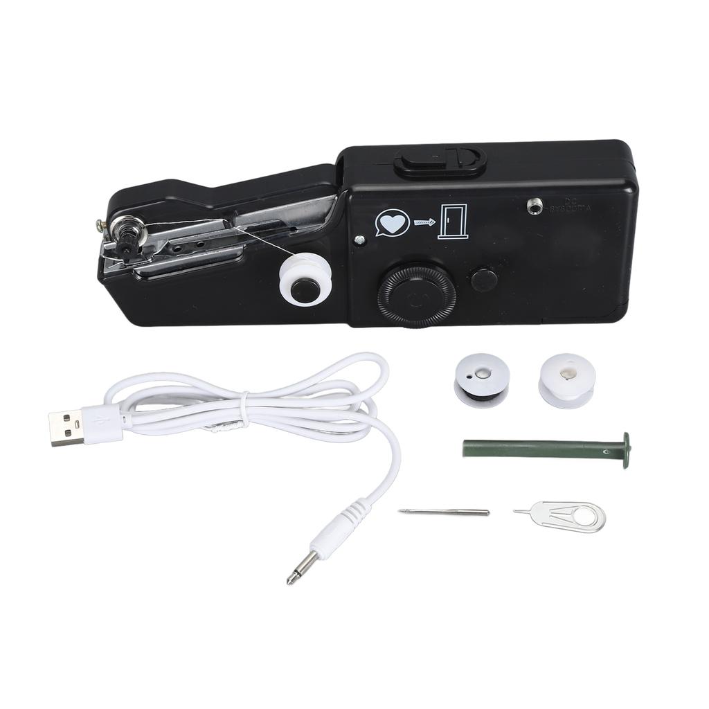 Handheld Electric Sewing Machine USB Battery Powered Portable Mini Electric Sewing Machine for