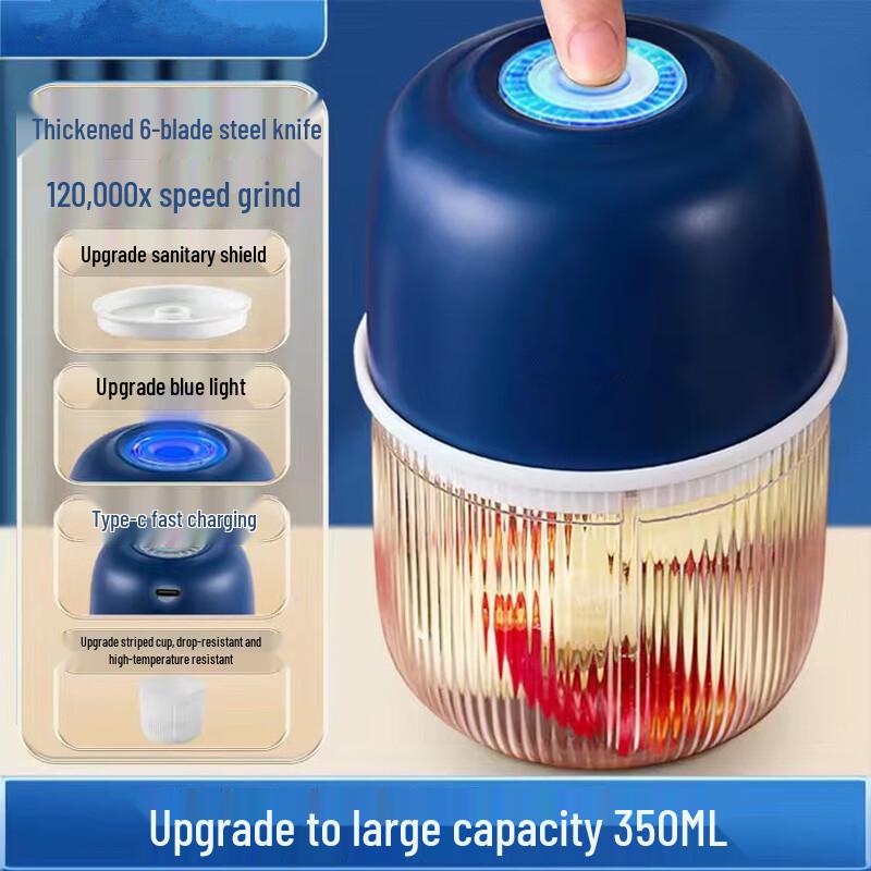 

LISM Electric Garlic Chopper and Meat Grinder