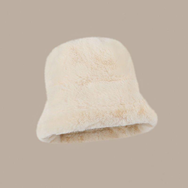 Verdickter Fischerhut für Damen, mit flacher Oberseite, großer Fischerhut, warme Wintermützen für Damen, Panamahut, Outdoor-Fischermütze, Gorras