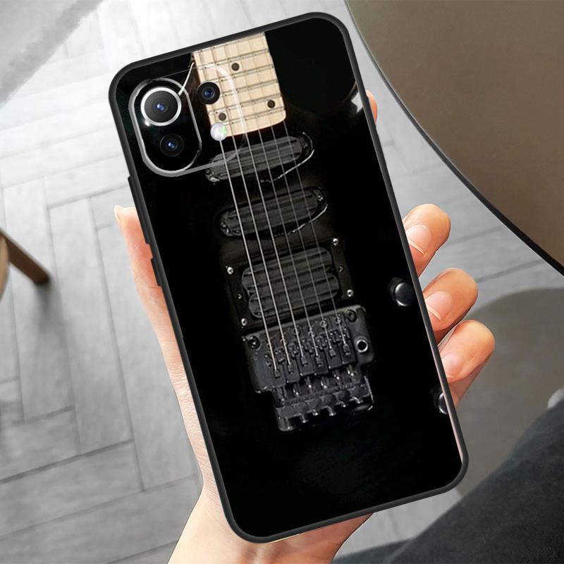 Guitar Violin Fiddle Music Case For Xiaomi 14 13 Ultra 11T 12T 13T Pro 12 Lite POCO X6 F6 Pro M6 X5 X3 F3 M5s F5 Cover