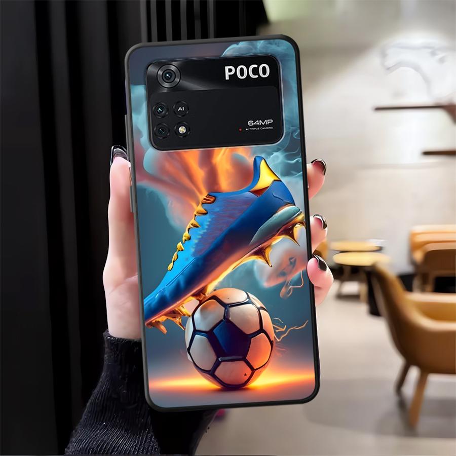 

Футбольная Корона Чехол для Телефона для Xiaomi Poco F8 M3 M4 M7 Pro F3 M5 C50 C61 X3 X4 X5 X7 Pro F1 C71 C75 Poco F3