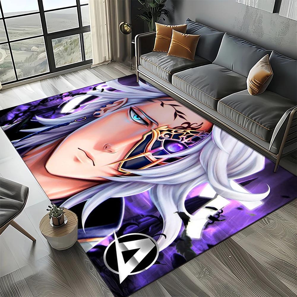 27 Style New Cartoon Record of Ragnarok Anime Carpet Rug for Living Room Bedroom Home Sofa Decoration,Kids Non-slip Floor Mat