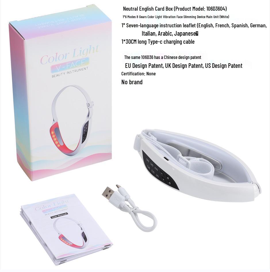 Microcurrent V-Face EMS Lifting & Firming Facial Massager