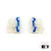 BWR5155+BWR5156 Window Regulator Repair Clips 1+2 Front Door for  A4 S4 B8 Q7 MK1 4L Skoda Octavia MK3 5E 4/5 Door