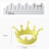 Crown Shape Liquid Silicone Mold Fondant Cake Decoration Wedding Cake Border Fondant Cake Decorating