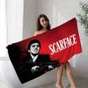 S-Scarface 1983 Film Al P-Pacino Microfiber Printed Beach Towel Mountain Climbing Yoga Beach Swimming Absorbent Soft Towel