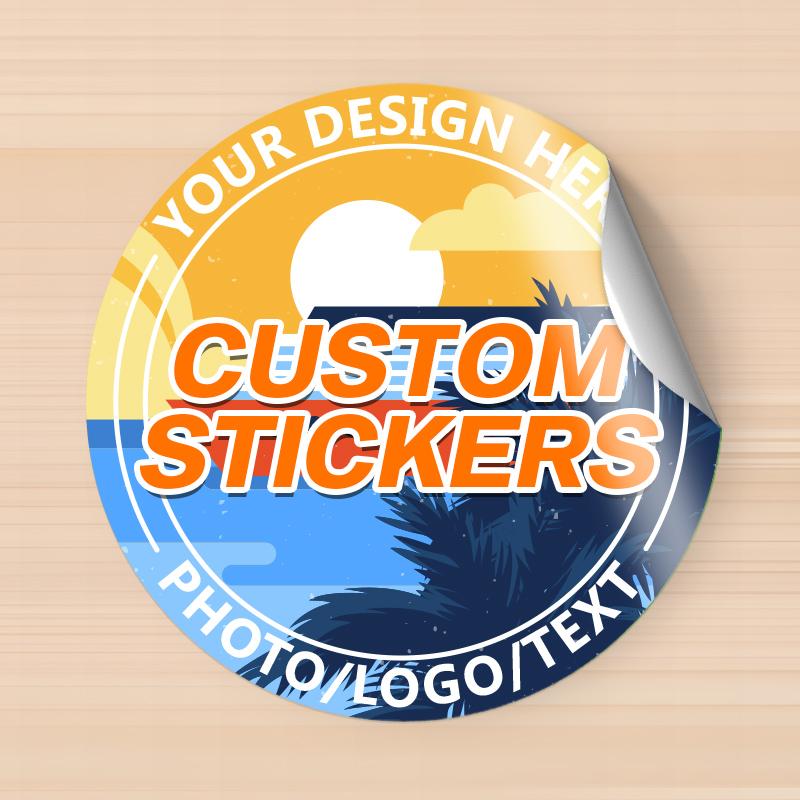 Custom Car Decoration Stickers Personalized Bumper Decals Vehicle Signs School Event Labels Upload Text Logo Car Decoration