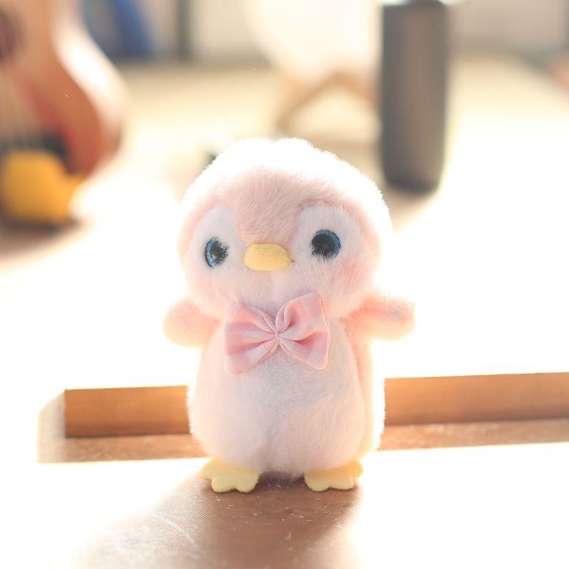 Backpack Penguin Keychain Plush Toy Stuffed Bag Decoration For Teens Gift