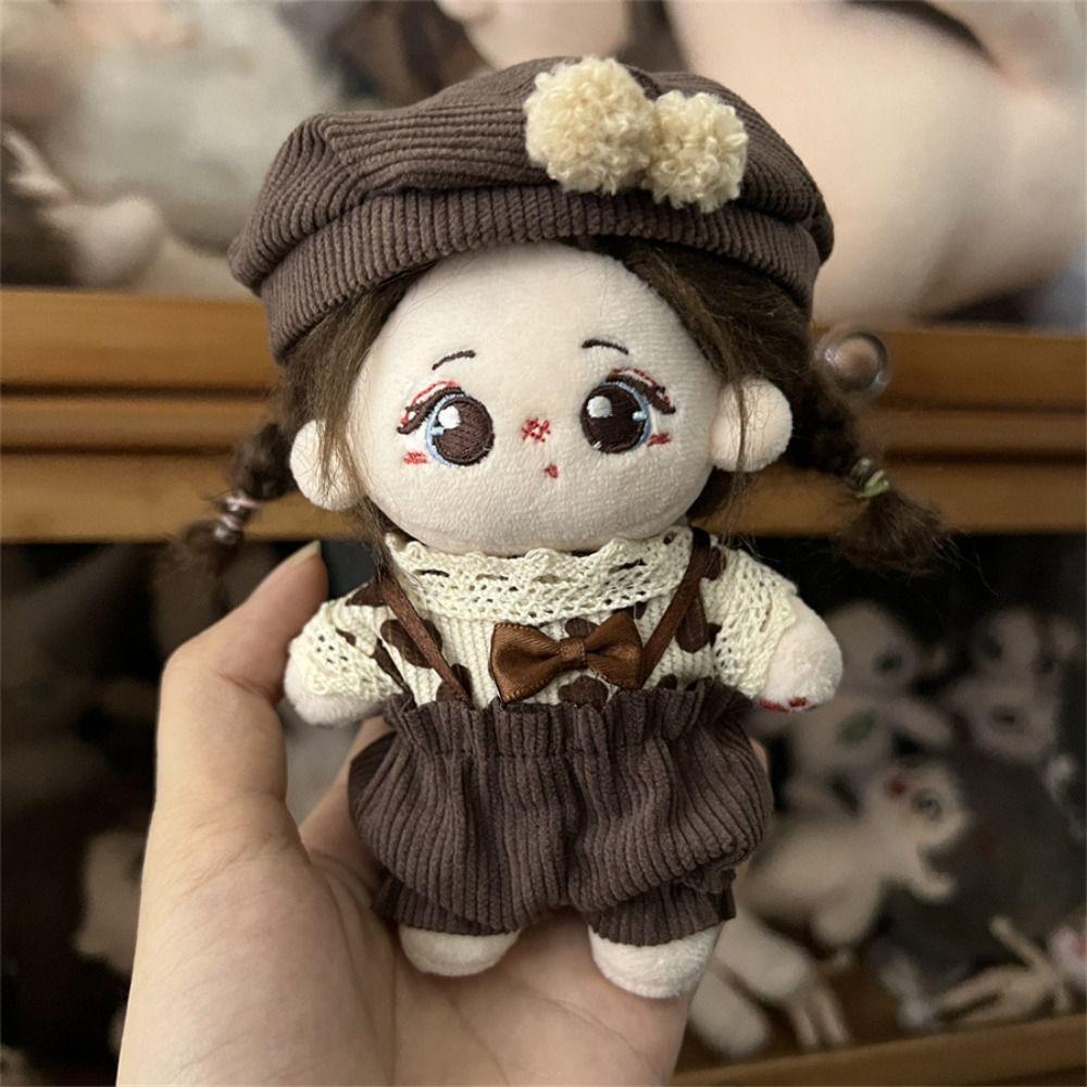 Outfit 10cm Cotton Doll's Clothes Cotton Doll Lolita Outfit Dress  Cotton Doll Accessories