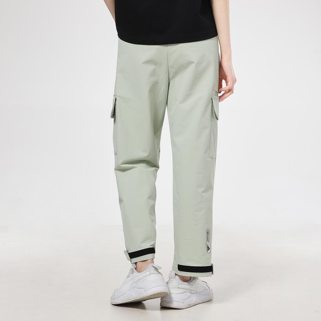 Adidas Sports Woven Joggers Women Bottoms Grey Green GP0607