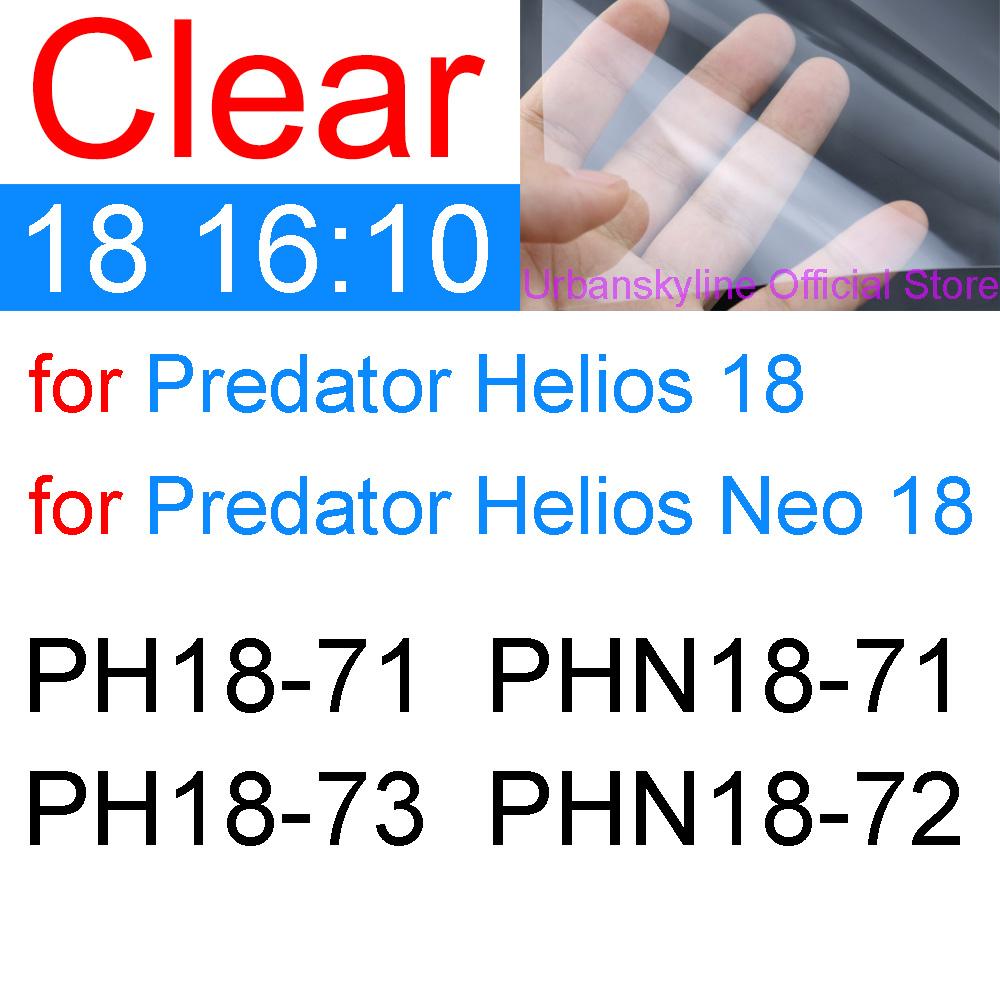 Screen Protector for Acer Predator Helios 300 500 700 Triton 300 500 SE 700 900 HD Clear Guard Matte Skin Film 14 15 16 17 17X 4