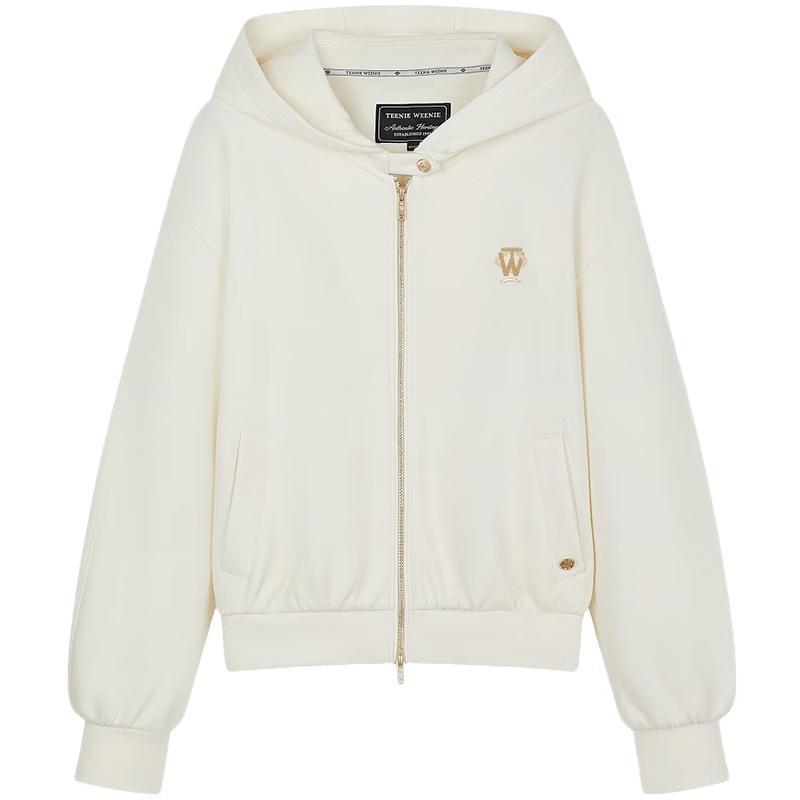 Teenie Weenie Bear Letter Hooded Sweatshirt