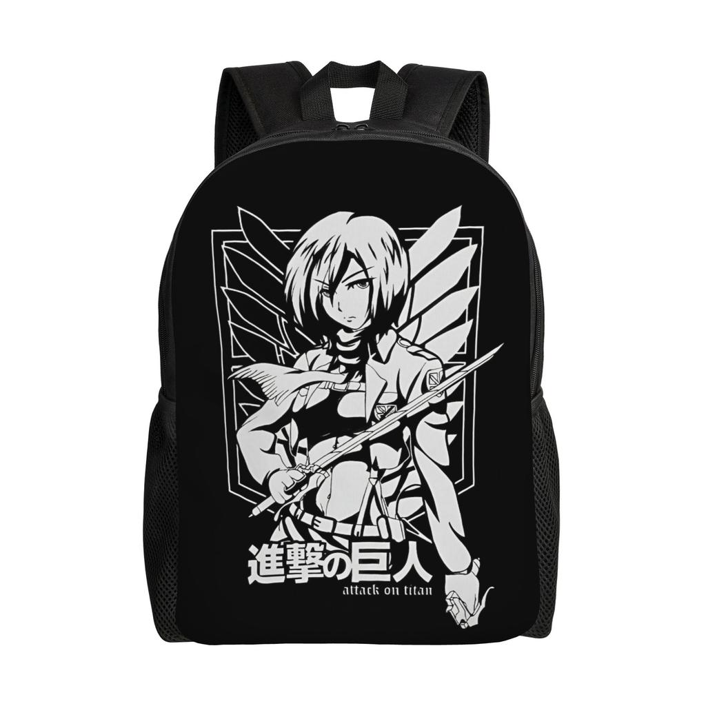 Wings of Freedom Shingeki No Kyojin  Anime Backpack Fashion High School Work Daypack Attacks on Titans Laptop Shoulder Bag Gift