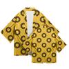 Women's Sun Pattern Series Shirt Performance Clothing Literature Japanese Uniform Dojo Hinoki Kimono Digital Printing