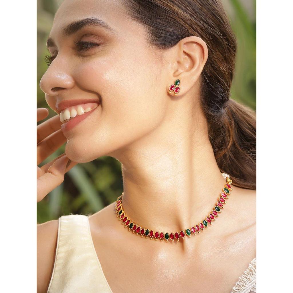Necklace Set Traditional Stylish Jewellery Gift for Women & Girls