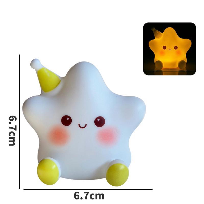 Xiaomi Cute Rabbit Lamp Decorations Desk Accessories Bunny Lamp Panda Light Ornament Cartoon Reading Light Easter Gifts