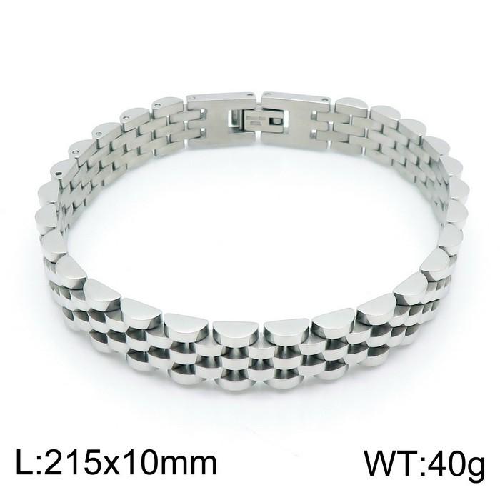 Kalen 9/10/15mm Golden Watch Strap Stainless Steel Bracelet For Men Women High Polished Bangle Party Holiday Jewelry Gifts