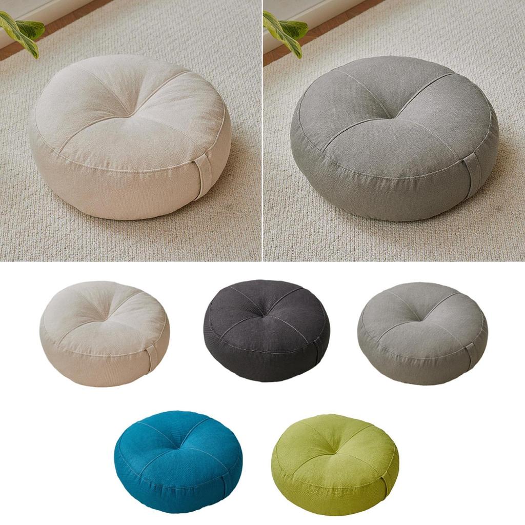 Round Floor Pillow EPS Material Comfortable Cushion Pad for Meditation Bedroom Living Room Seating