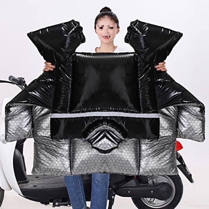 Graphene Electric Car Windshield Winter Plush 2025: Thickened, Waterproof, Cold-Proof, Windproof for Battery Motorcycles.