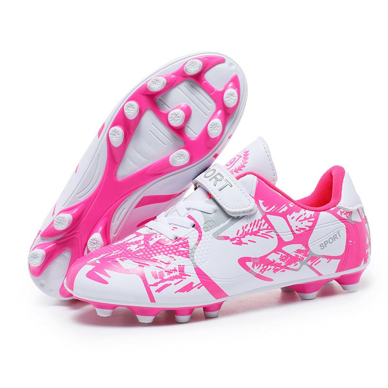 Foreign trade children's football shoes men's and women's sports football shoes long broken nails student indoor football game training shoes
