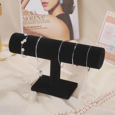 Flannel Jewelry and Watch Bracelet Display Stand