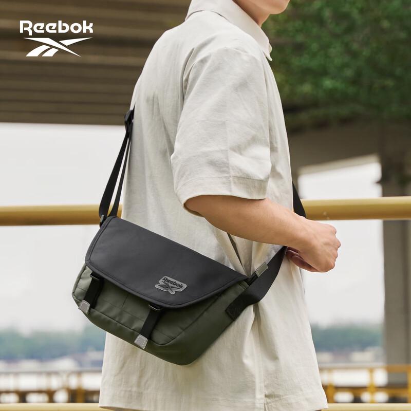 Reebok 2026 Unisex Flap Messenger Crossbody Bag