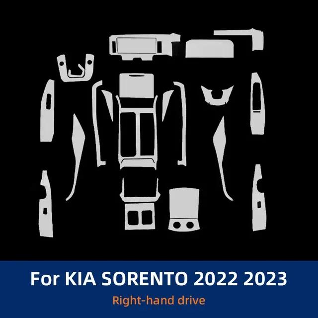 Anti-scratch Car Interior Navigation Door Center Console Dashboard TPU Protector Film Accessories For Kia Sorento
