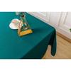 Nappe antitache unie Bleu Paon rectangulaire 145 x 240 cm