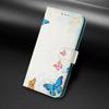 Coloured Drawing Wallet Case for OPPO A3 A3X A18 A38 A40 A60 A80 Reno 12 11 Pro 12F 11F Shockproof Stand Strap Flip Phone Cover