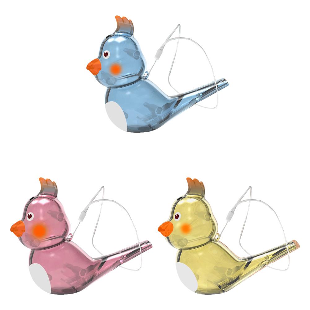 Bird Water Whistle Toy Chirping Whistle Water-Activated Interactive Sound Colorful Play For Out A2B1