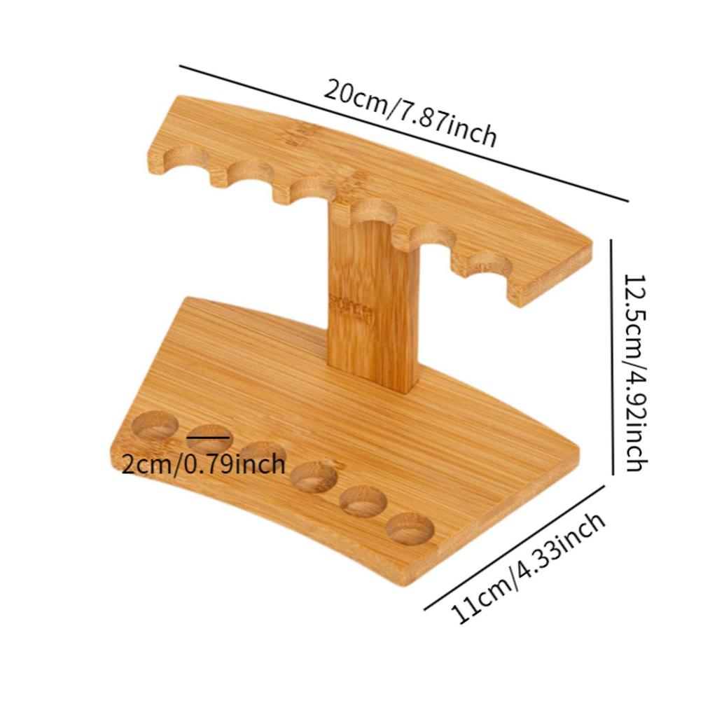 Incense Sticks Holder Rack Elegant Detachable Portable Wood Shelf Incense Tube