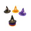 6pcs Cloth Halloween Wine Bottle Topper Mini Wine Bottle Covers Crafts Wine Cap  Table Centerpiece