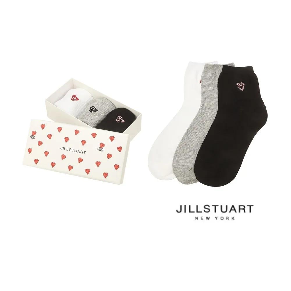 Petit Embroidered Women s Cotton Blend Mid-calf Socks 3-Piece Set JASS5E102