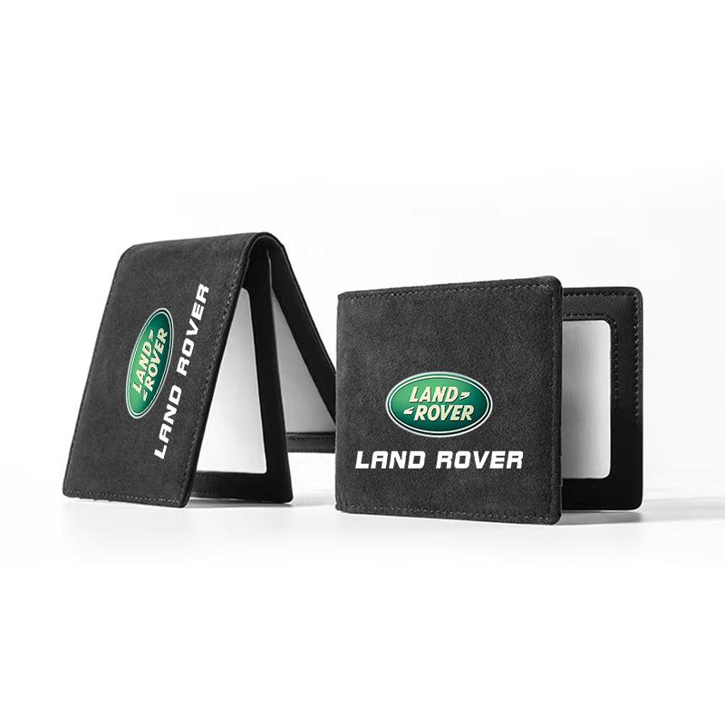 1 Stück Autoemblem Führerscheinhülle ID Kreditkartenhalter für Land Rover Discovery Range Rover Evpque Defender Auto Brillenetui Rover L322 L405