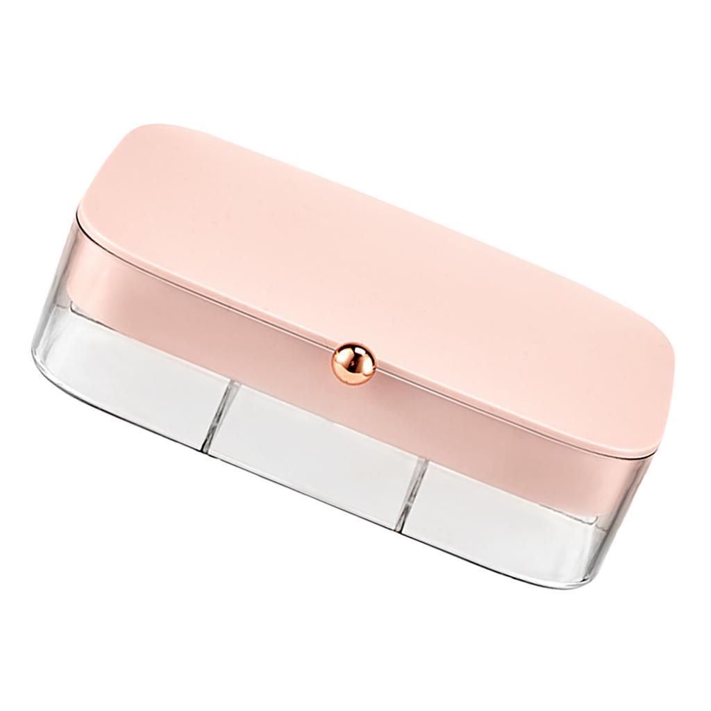 Portable Jewelry Box Multipurpose Large Capacity Multi Compartments Dustproof Protective Jewelry Travel Case for Home