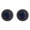 Solar Panel with LED Lantern Top Lid Solar Light Replacement Part DIY Outdoor Hanging Lanterns Table Lights Garden Decor