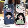 Anti-knock Cartoon Phone Case For Oukitel C22 Protective Soft case Cute Silicone Full wrap Couple Back Cover Waterproof