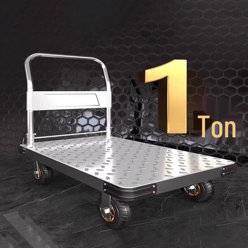 Heavy-Duty Steel Plate Hand Truck
