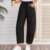 2025 European & American Women's Summer Sports Drawstring Nine-Point Sweatpants