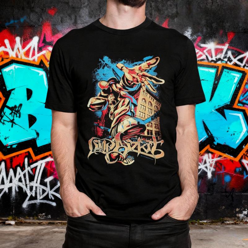 2025 Summer Limp Bitzkitt Band  90s Retro Rap Metal Band Music Unisegate Streetwear Pure Cotton Printed Breathable Tshirt