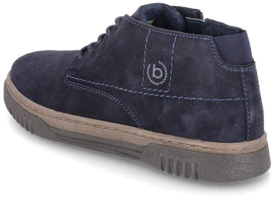 Bugatti Stiefel Knöchelhohe Stiefel in Dunkelblau aus Wildleder