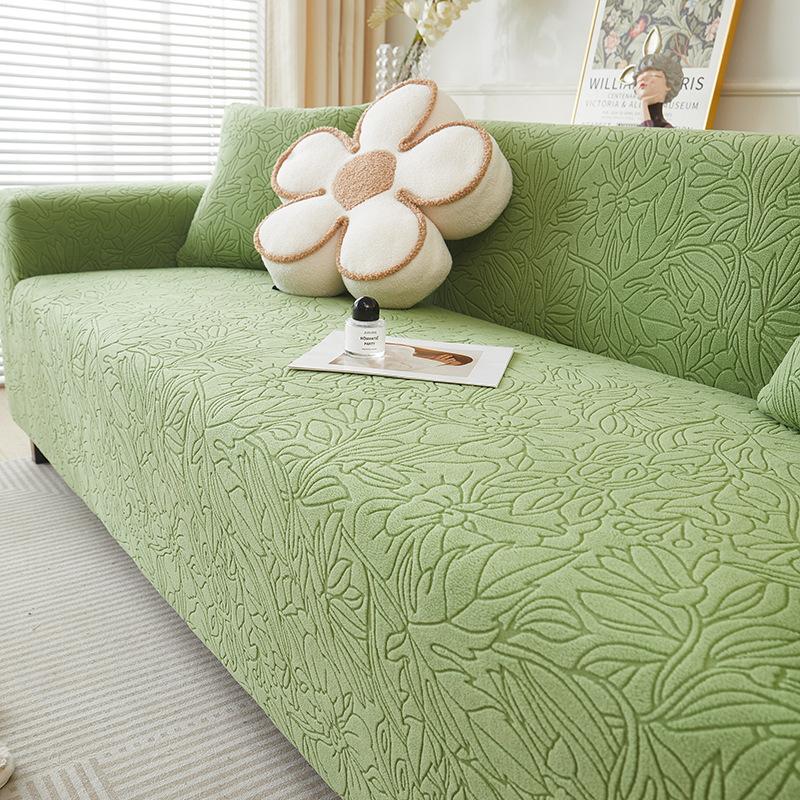 New All inclusive Sofa Cover Universal Set Suitable for All Seasons Anti Cat Scratch Leather Sofa Cover with Cover Cloth