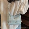 Foreign niche design butterfly hand-held dumpling bag women's 2025 new simple fashion versatile shoulder crossbody bag